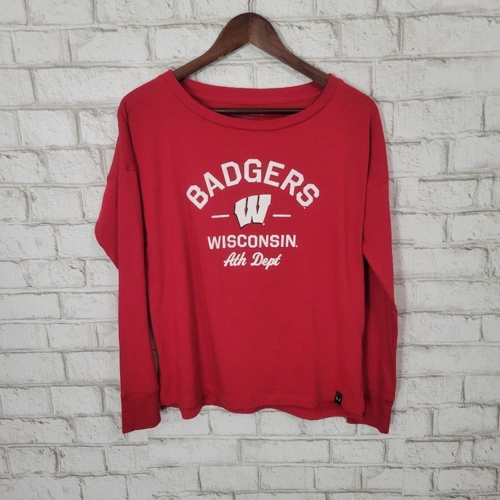 Under Armour Badgers long sleeve tee